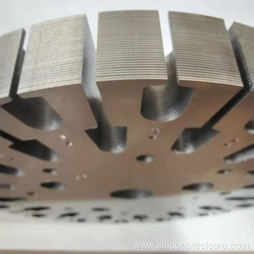 stator generator core Grade 800 material 0.5 mm thickness steel 178 mm diameter